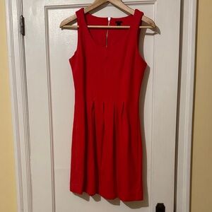 J. Crew Vibrant Red Mini Dress